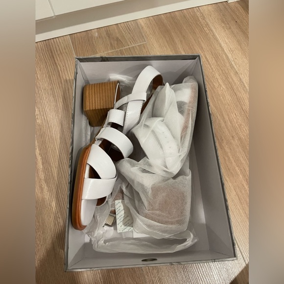 COPY - Jeffrey Campbell Strappy White Sandals - “Sharla” - new in box NWT - Picture 3 of 8